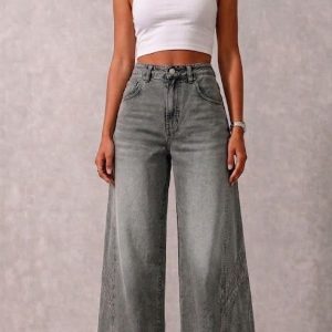 Silhouette wide leg Denim